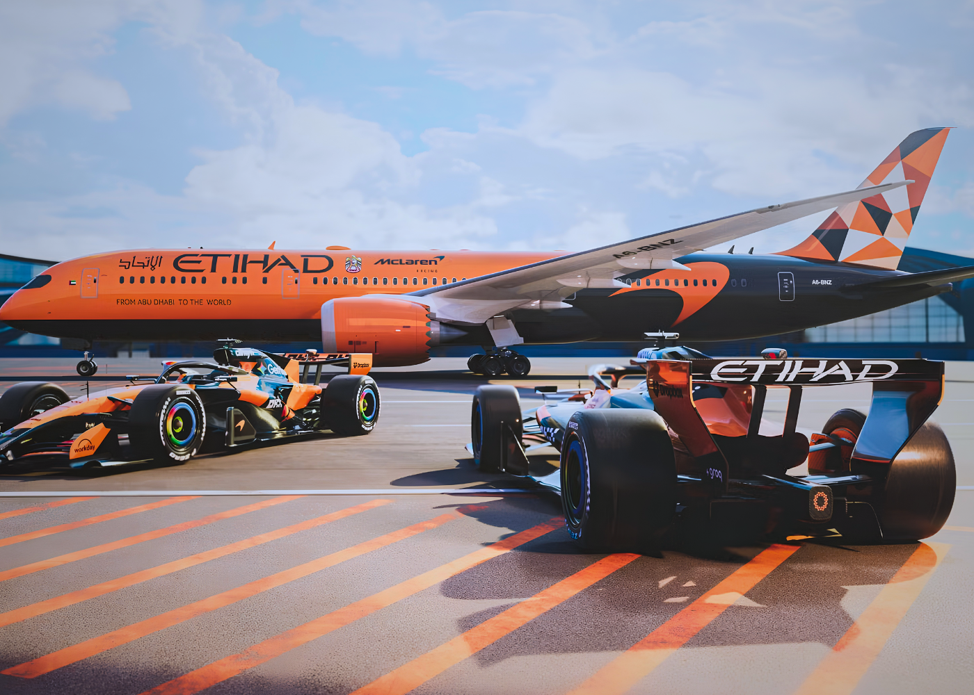 Etihad and Mclaren Partnership