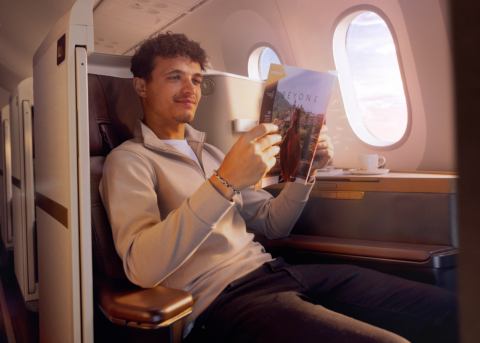Lando Norris - Etihad’s New Business Class Campaign